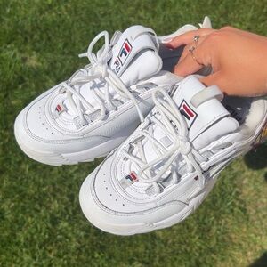 Fila Classic White Athletic Shoes